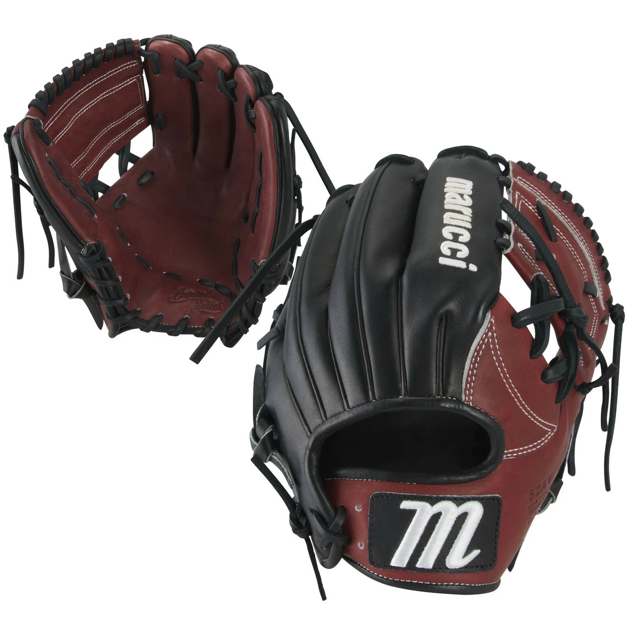 Marucci Capitol Series 11.25 Inch MFGCP52A1-WN/BK Baseball Glove