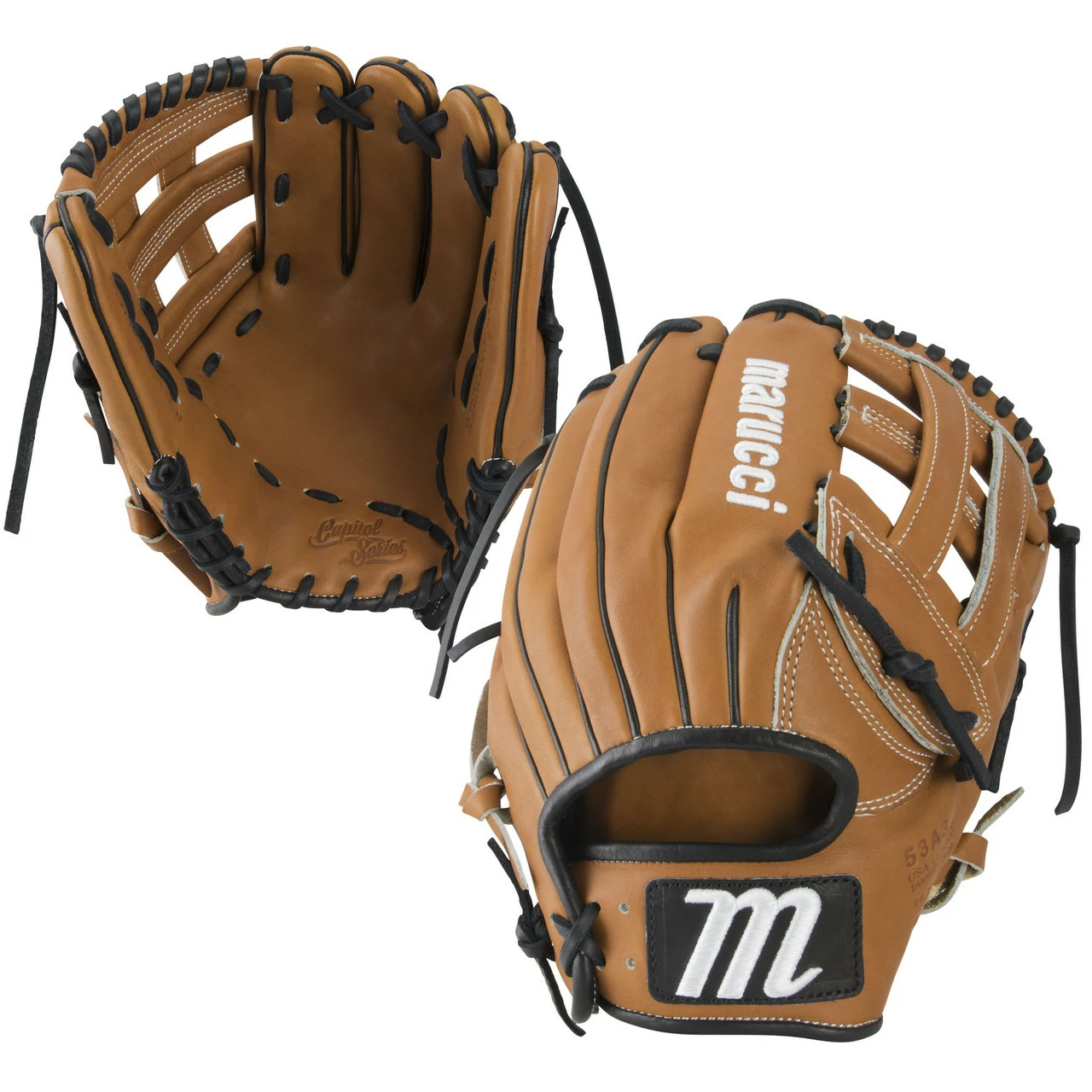 Marucci Capitol Series 11.5 Inch MFGCP53A3-TF/BK Baseball Glove