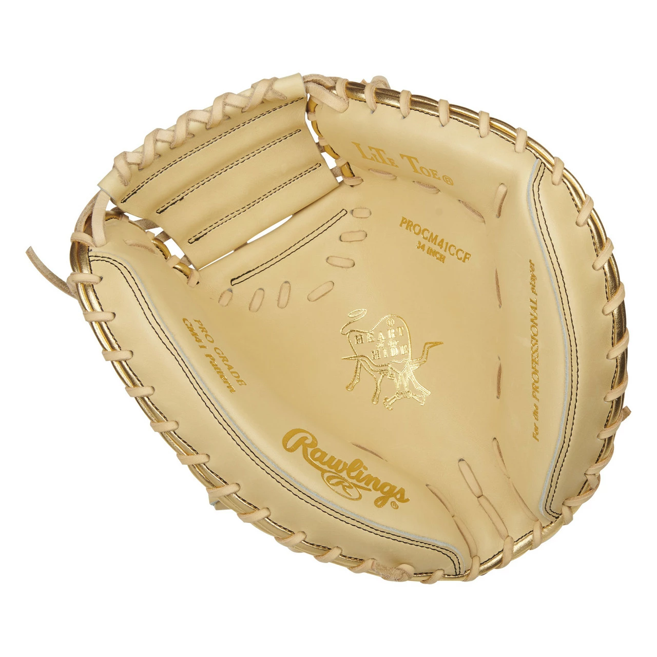 Rawlings Heart Of The Hide Hyper Shell 34 Inch PROCM41CCF Baseball Catcher's Mitt - Image 2