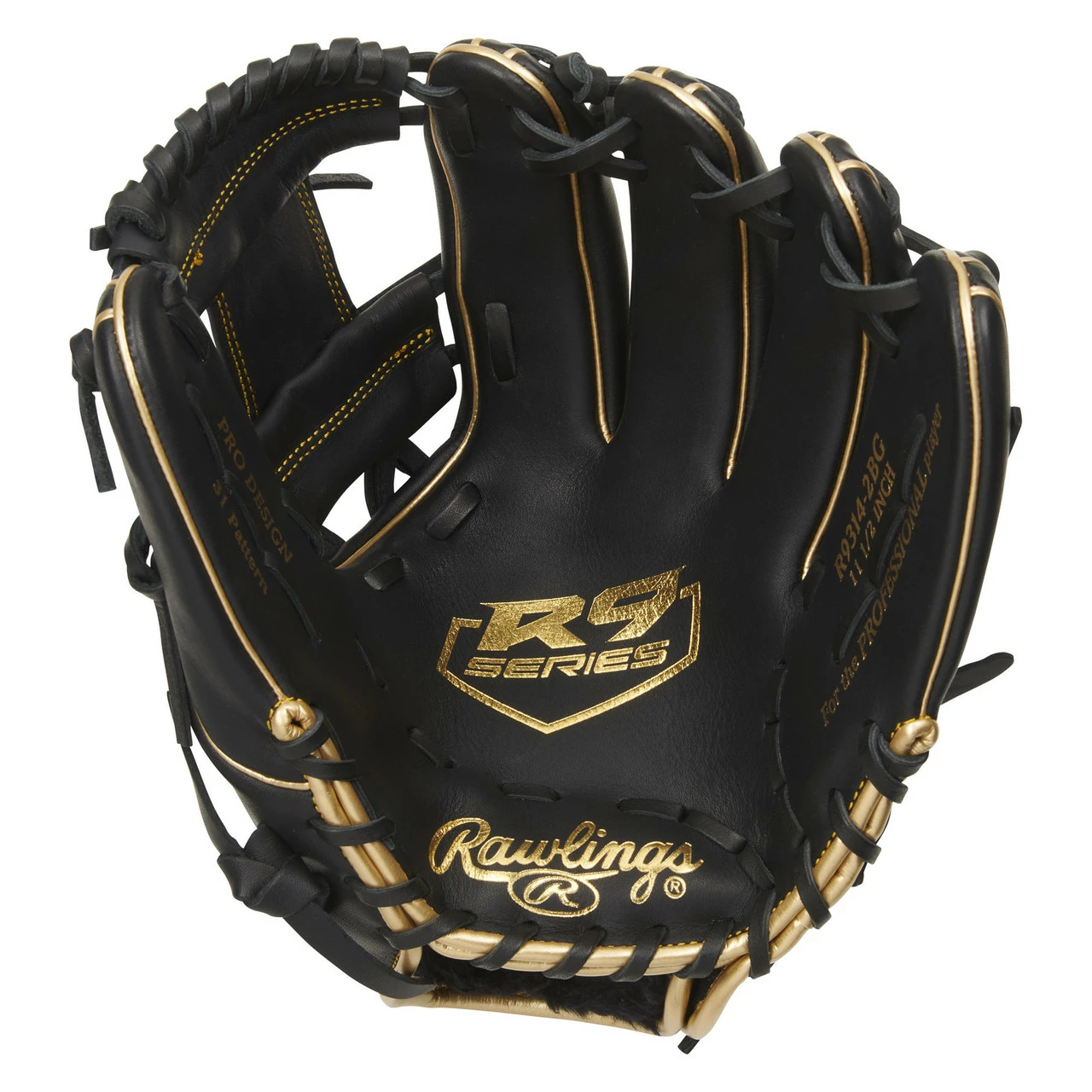 Rawlings R9 Series Narrow Fit 11.5 Inch R9314-2BG Baseball Glove - Image 2