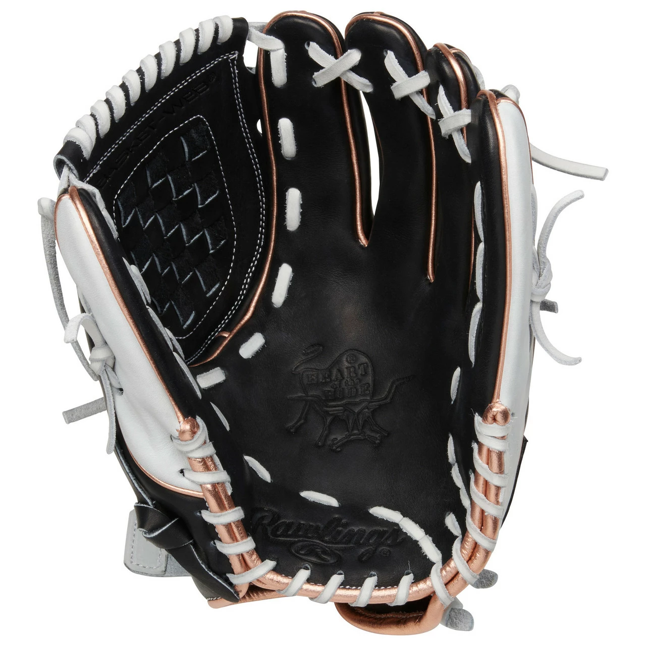 Rawlings Heart Of The Hide 12 Inch PRO120SB-3BRG Fastpitch Softball Glove - Image 3