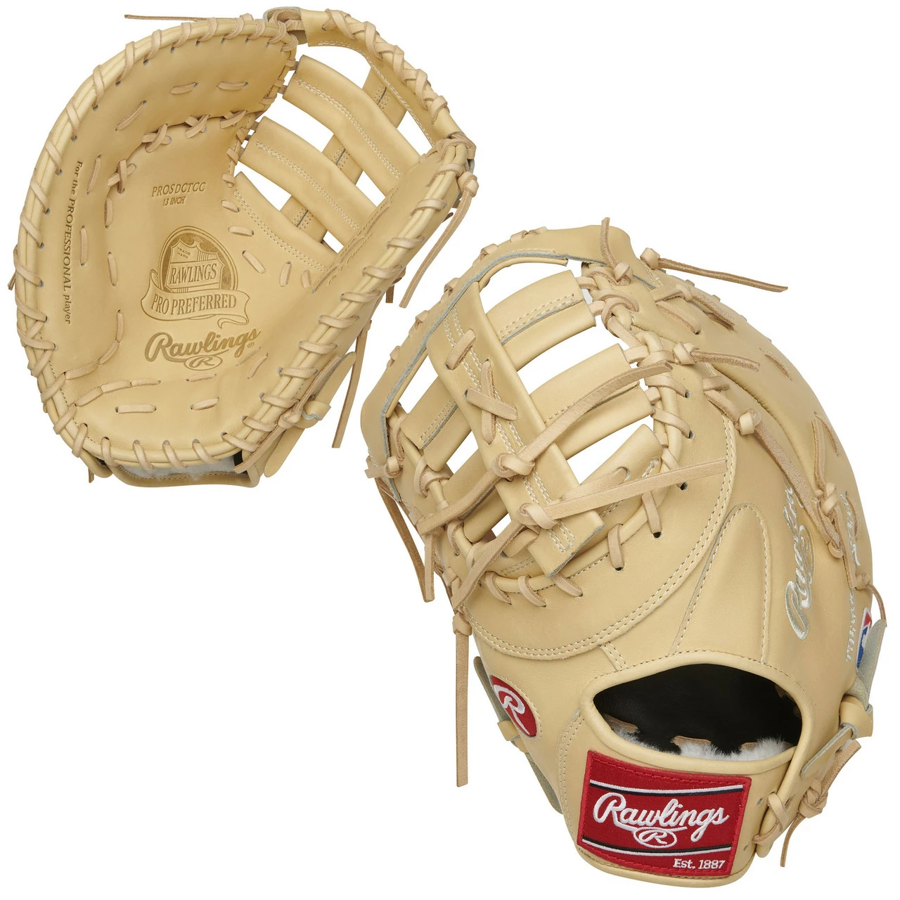 Rawlings Pro Preferred 13 Inch PROSDCTCC Baseball First Base Mitt - Image 6