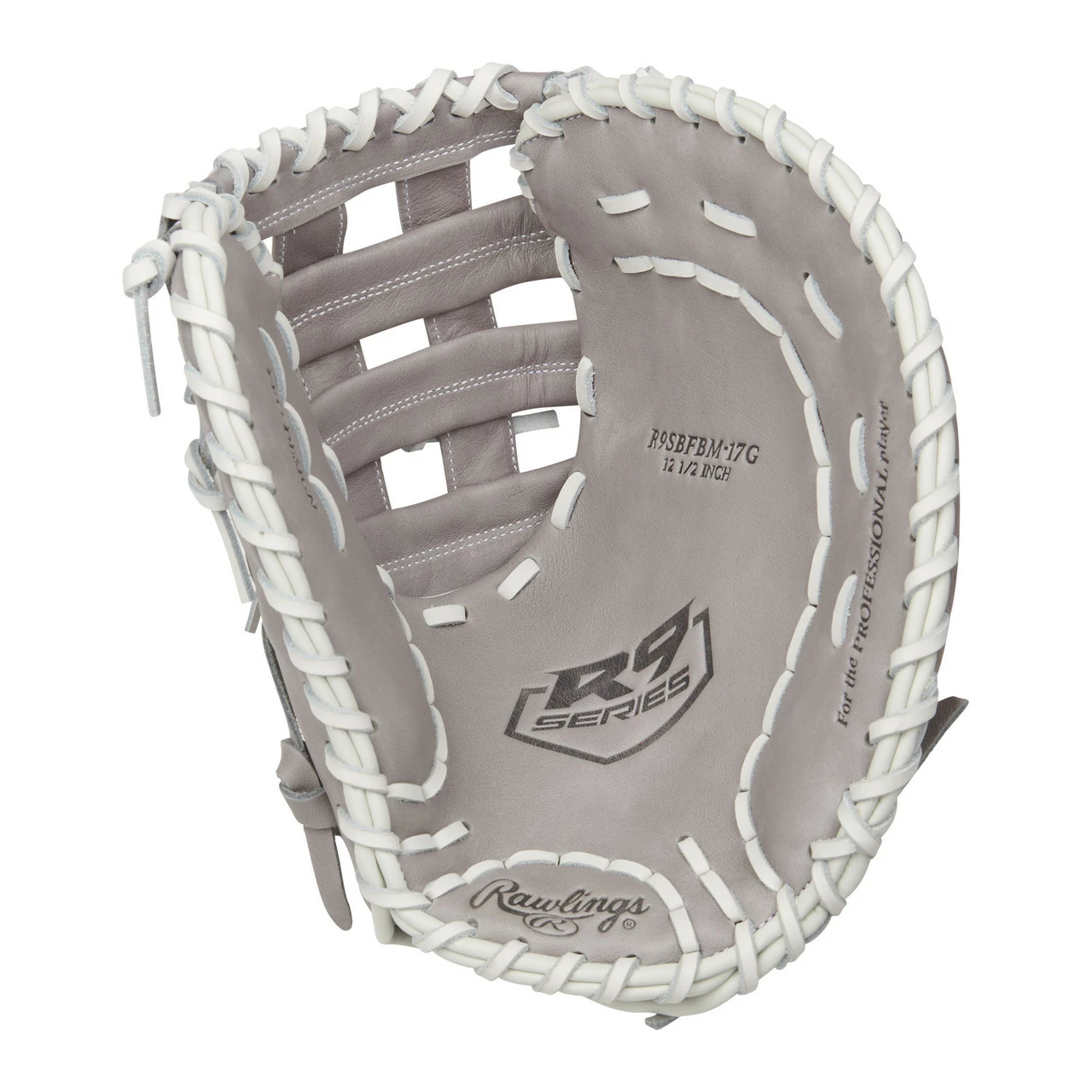 Rawlings R9 Series 12.5 Inch R9SBFBM-17G Fastpitch Softball First Base Mitt - Image 2
