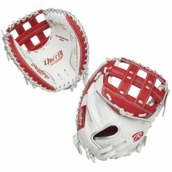 Rawlings Liberty Advanced Color 34 Inch RLACM34FPWSP Fastpitch Softball Catcher's Mitt