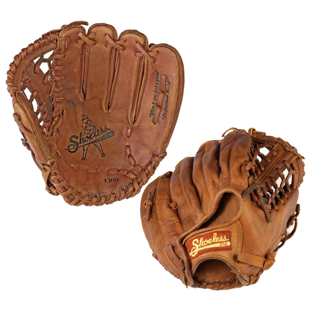 Shoeless Joe Professional Mod Trap 13 Inch 1300MTR Baseball/Softball Glove