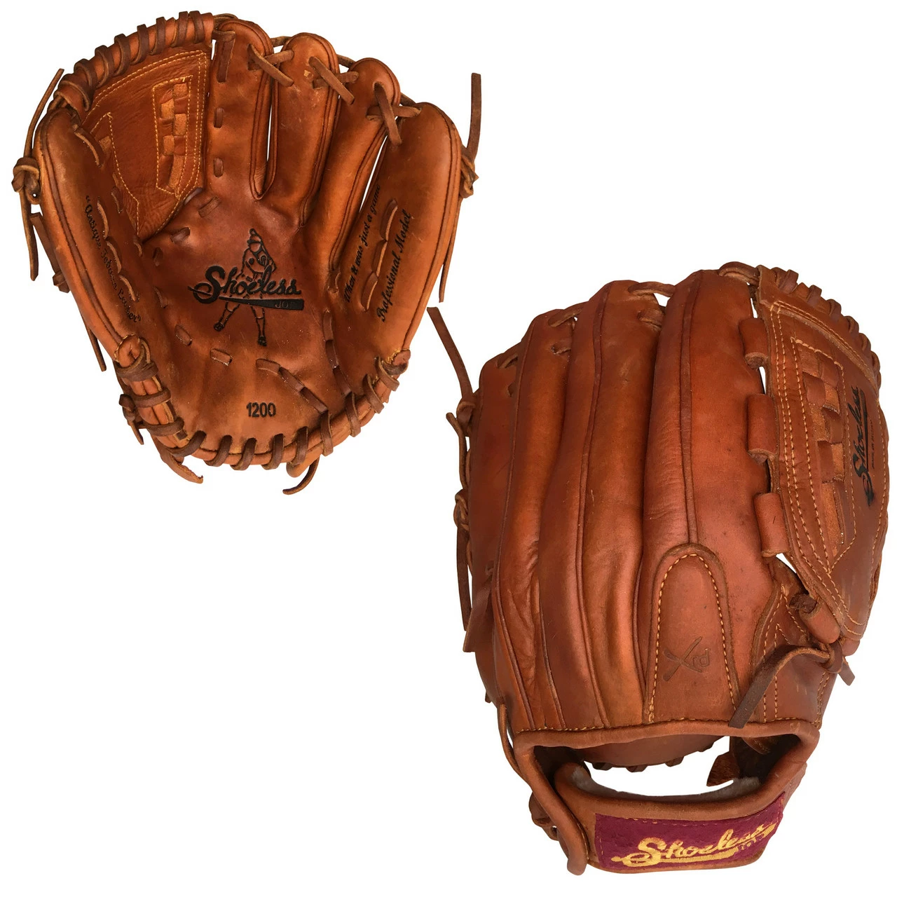 Shoeless Joe Professional 12 Inch 1200BW Baseball Glove