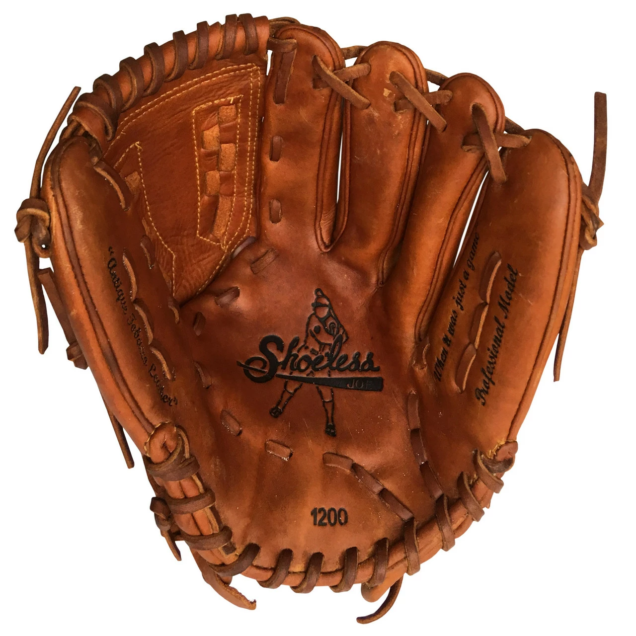 Shoeless Joe Professional 12 Inch 1200BW Baseball Glove - Image 3