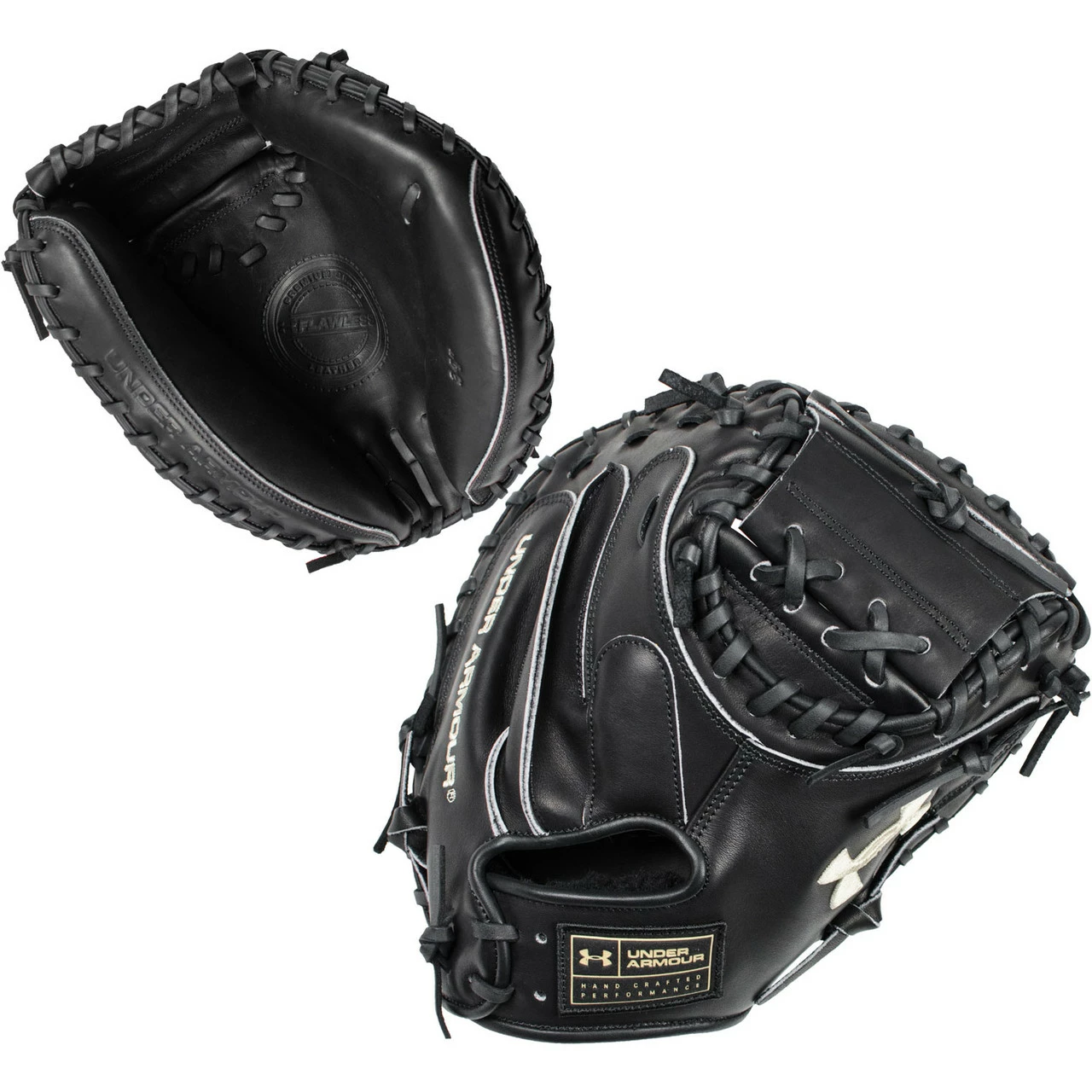 Under Armour UA Flawless 34 Inch UAFGFL-CM Baseball Catcher's Mitt - Black