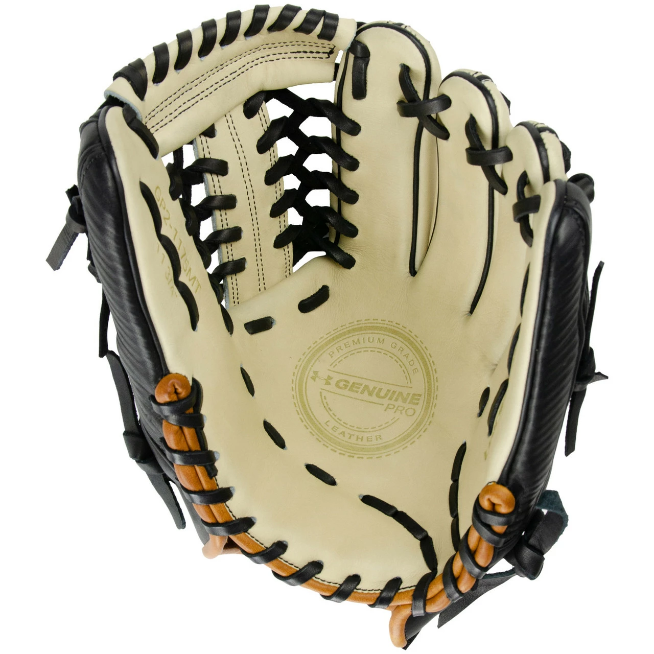Under Armour UA Genuine 2.0 11.75 Inch UAFGGP2-1175MT Baseball Glove - Cream - Image 3