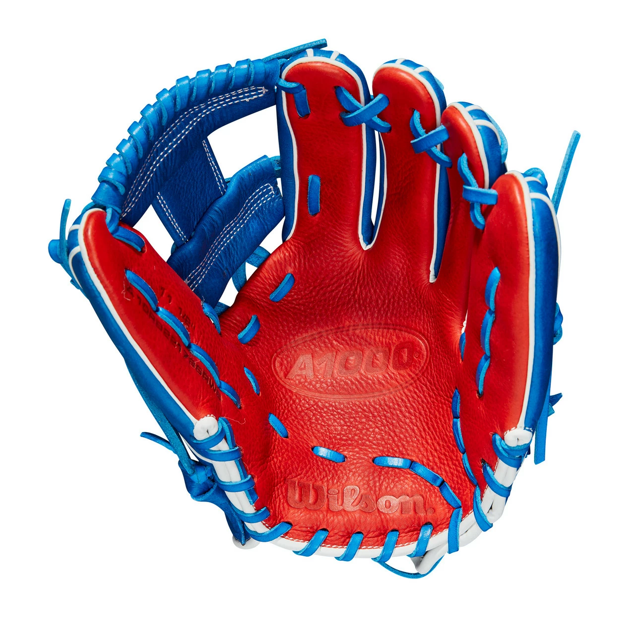 Wilson 2023 A1000 Red/White/Blue Series 11.5 Inch WBW100836115 Baseball Glove - Image 3