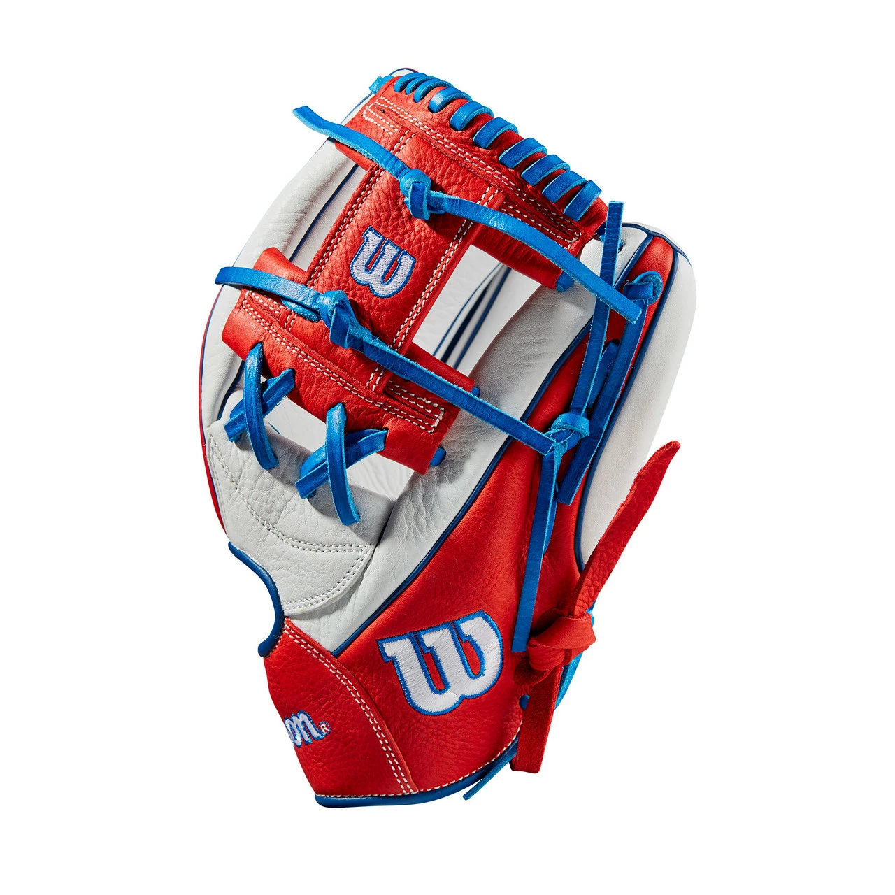 Wilson 2023 A1000 Red/White/Blue Series 11.75 Inch WBW1008371175 Baseball Glove - Image 4