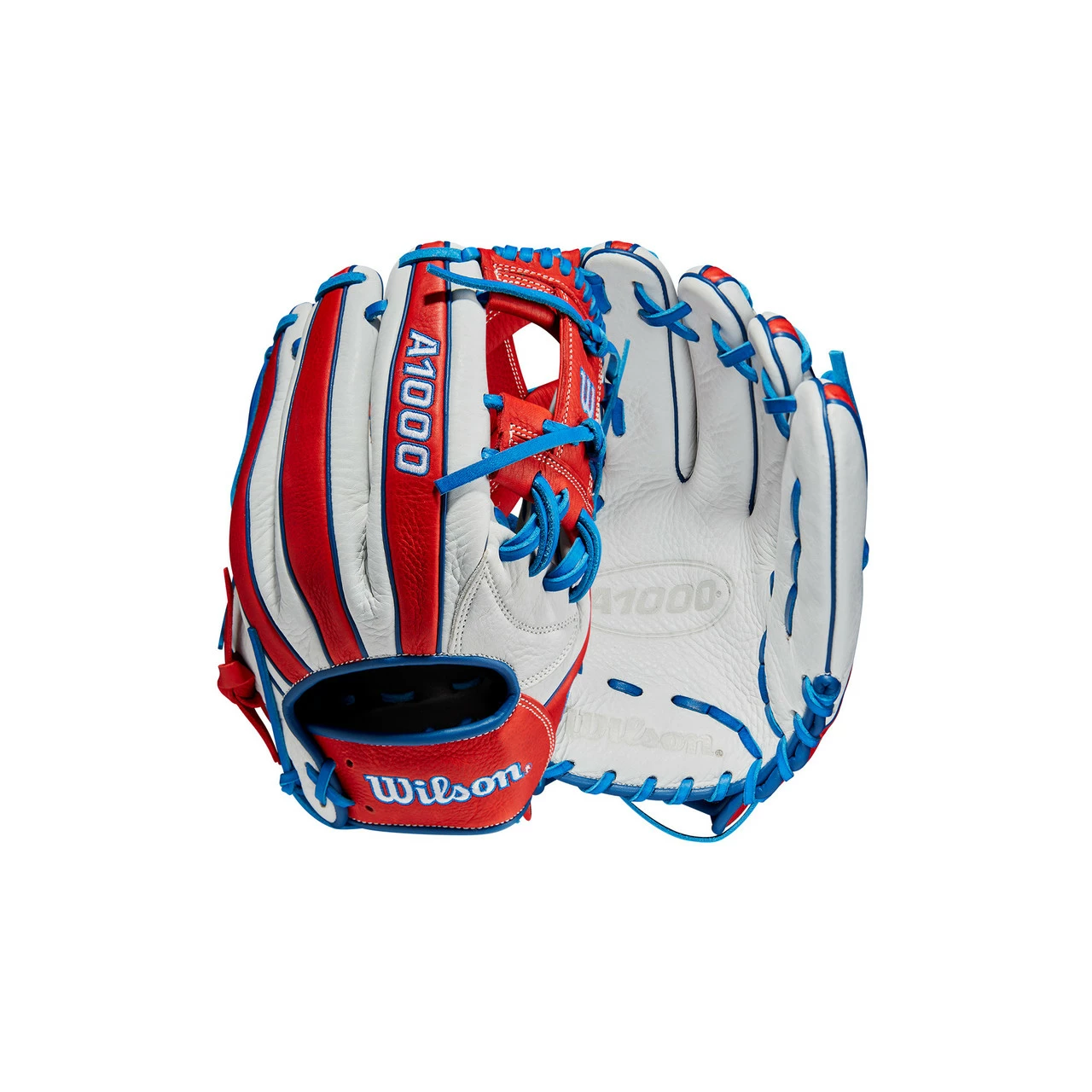 Wilson 2023 A1000 Red/White/Blue Series 11.75 Inch WBW1008371175 Baseball Glove