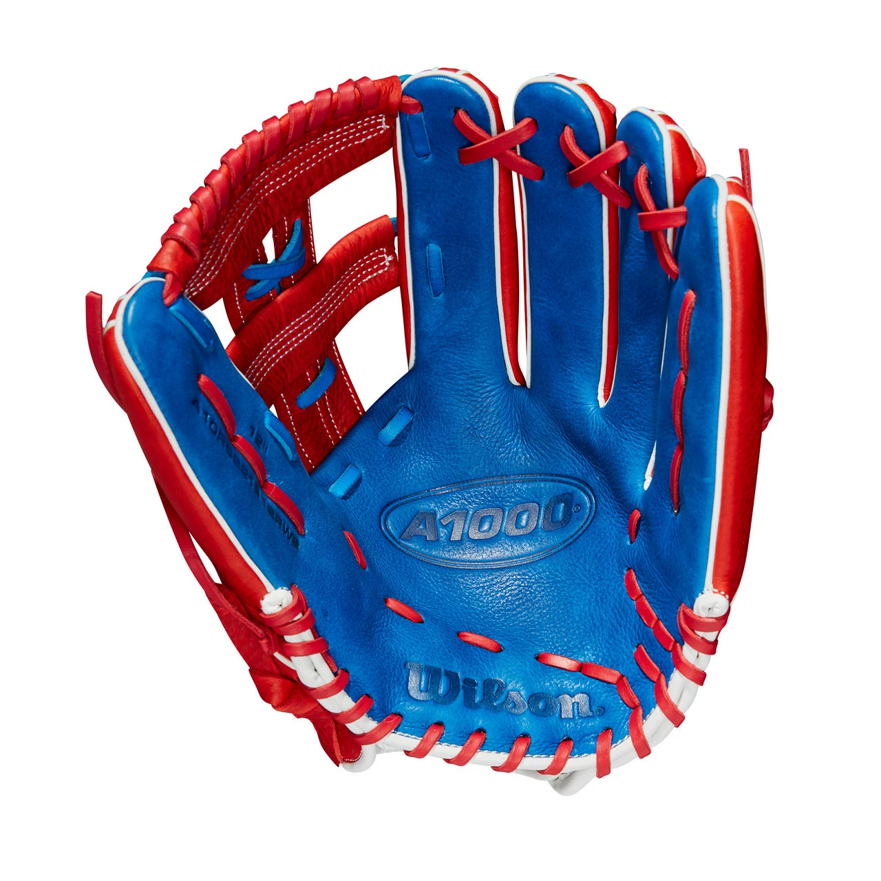 Wilson 2023 A1000 Red/White/Blue Series 12 Inch WBW10083812 Baseball Glove - Image 3