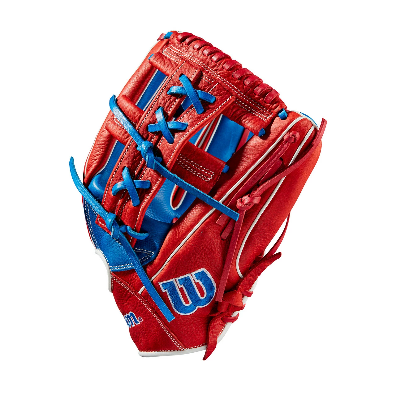 Wilson 2023 A1000 Red/White/Blue Series 12 Inch WBW10083812 Baseball Glove - Image 4