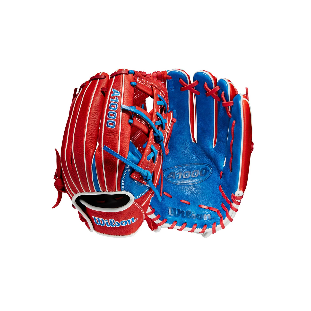 Wilson 2023 A1000 Red/White/Blue Series 12 Inch WBW10083812 Baseball Glove